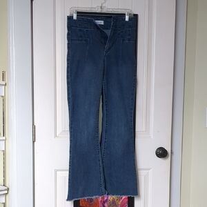 Vanilla Star Blue Flare Wide Leg Jeans